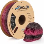 Amolen – Silk Shiny Red Gold PLA Filament