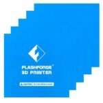 Flashforge 3D Printing Build Surface, 3D Printer Heat Bed Platform Sticker fit Finder (5pcs)
