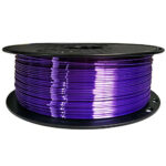 Silk Purple PLA 1.75mm 3D Printer Filament 1KG (2.2 LBS ) Silky Shiny Purple 3D Printing Material Metallic Dark Violet…