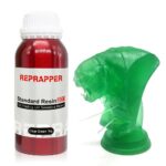 Reprapper 201 3D Printer Resin 405nm Fast UV-Curing Standard Photopolymer Resin for LCD 3D Printing Red Wax 500g