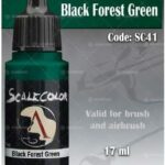 Scalecolor SC-41 Acrylic Black Forest Green 17ml