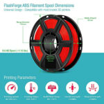 Flashforge – Red ABS Filament