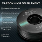 SainSmart – Black Carbon Fiber Nylon Filament