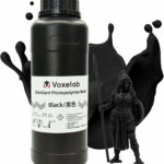 Voxelab 3D Printer Resin 405nm UV Curing Photopolymer Liquid Resin Printer Ink, Low Odor High Precision3D Resin Suitable…