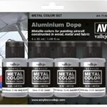 Vallejo AV Metal Color Set – Aluminium