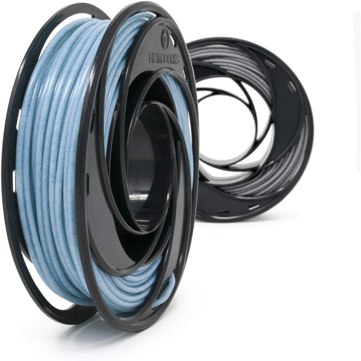 Gizmo Dorks ABS Filament for 3D Printers 1.75mm 200g, 4 Color Pack - Blue,  Green, Orange, Red