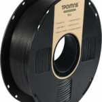 TPOIMNS PLA 3D Printer Filament 1.75mm,Dimensional Accuracy +/- 0.03mm,1kg Spool for Most 3D Printers (Black)
