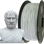 Marble PLA Filament 1.75mm 3D Printing Filament 1KG 2.2LBS 3D Printer Material Sparkly Stone Rock PLA CC3D