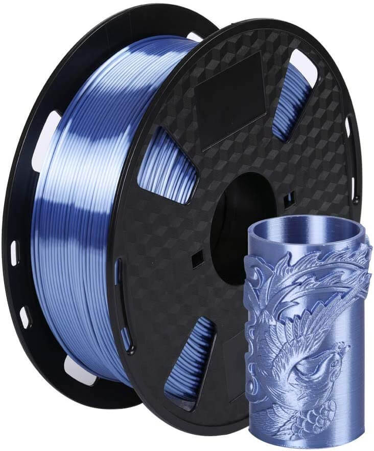 CC3D Silk PLA Shiny Royal Blue PLA Filament 1.75 mm