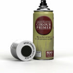 The Army Painter Color Primer Spray Paint, Matt Black, 400ml, 13.5oz – Acrylic Spray Undercoat for Miniature Painting – Spray Primer for Plastic Miniatures