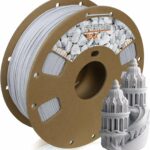 OVERTURE Rock PLA Filament 1.75mm, Marble PLA Roll 1kg Spool (2.2lbs), Dimensional Accuracy +/- 0.05 mm, Fit Most FDM…