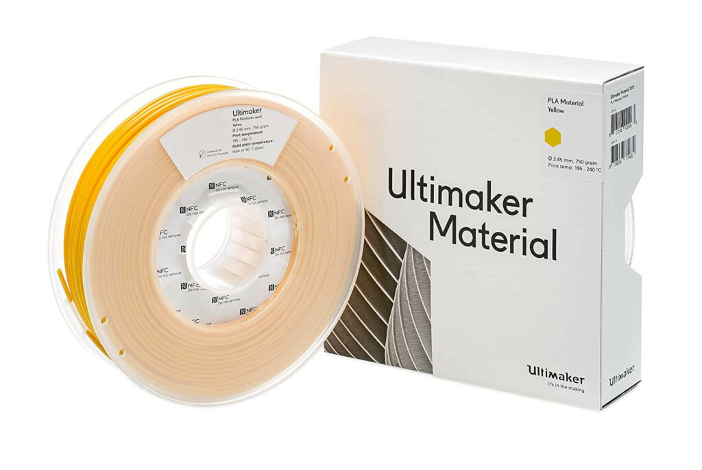 Ultimaker 3 NFC PLA Filament – Yellow