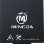 MINGDA Magnetic Build Plate Flexible Removable Bed Platform Build Surface Mat for 3D Printer, 325x325mm