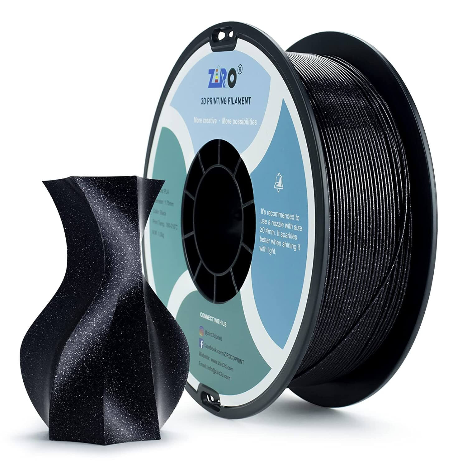 DURAMIC 3D PETG Filament 1.75mm, 3D Printing filament 1kg Spool(2.2lbs –  Duramic 3D