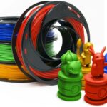 Gizmo Dorks PLA Filament for 3D Printers 1.75mm 200g, 4 Color Pack – Blue, Green, Orange, Red