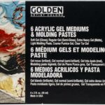 Golden Introductory Acrylic Gel Mediums & Molding Paste Set