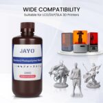 JAYO 3D Printer Resin, 405nm LCD Rapid UV-Curing Resin, Standard Photopolymer Resin with High Precision for LCD 3D…