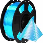 Silk Pearl White PLA Filament 1.75 mm 3D Printer Filament Consumables 1KG 2.2LBS Spool Fit Most FDM Printer Silky Shine…