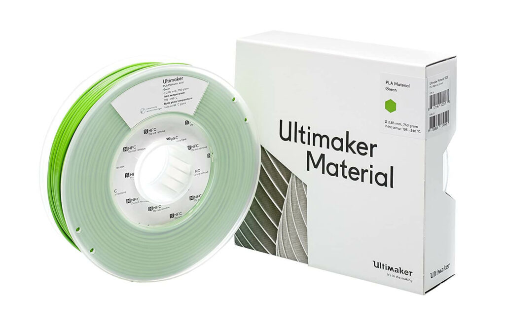 Ultimaker 3 NFC PLA Filament – Green
