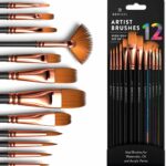 Artist Paint Brush Set 28 – Acrylic Oil Paint Brushes Set of 28 Great for Beginners Experts, Suitable for Paint by Numbers, Watercolor, Miniature, Rock Painting, Gouache, Models, Warhammer 40K