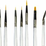 Best Model Miniature Paint Brushes – Small Detail Paint Brush Set – 7 pcs Model Paint Brushes for Miniature Painting, Fine Detailing – Tiny, Mini, Micro Fine Detail Paint brushes kits