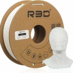 R3D PLA Filament 1.75mm, PLA 3D Printer Filament, 1KG Spool (2.2lbs), Upgrade Tidy Winding Tangle-Free, Dimensional…