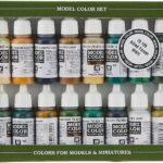 Vallejo WWII Allied Forces Paint Set, 17ml