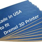 Blue Tape for Dremel 3D40 Build Platform (10 pack) for 3D Printer