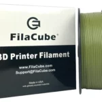 Olive Green (Dark Yellowish-Green, Olive drab) PLA 3D Printer 1.75mm Filament 1kg – FilaCube PLA 2 Filament 1.75 Olive…