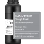 FlashForge LCD 3D Printer Tough Resin – 500 ML (Grey)
