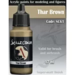 Scalecolor SC-61 Acrylic Thar Brown 17ml