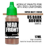 Scale 75 War Front 17ml Paint – US Dark Brown SW-51
