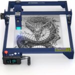 ATOMSTACK A10 Pro Laser Engraver and R3 Pro Rotary Roller, 10W High Precision Laser Engraving Machine and Laser Cutter for Wood Metal with Terminal Panel for Offline Engraving, 16.14” x 15.75”