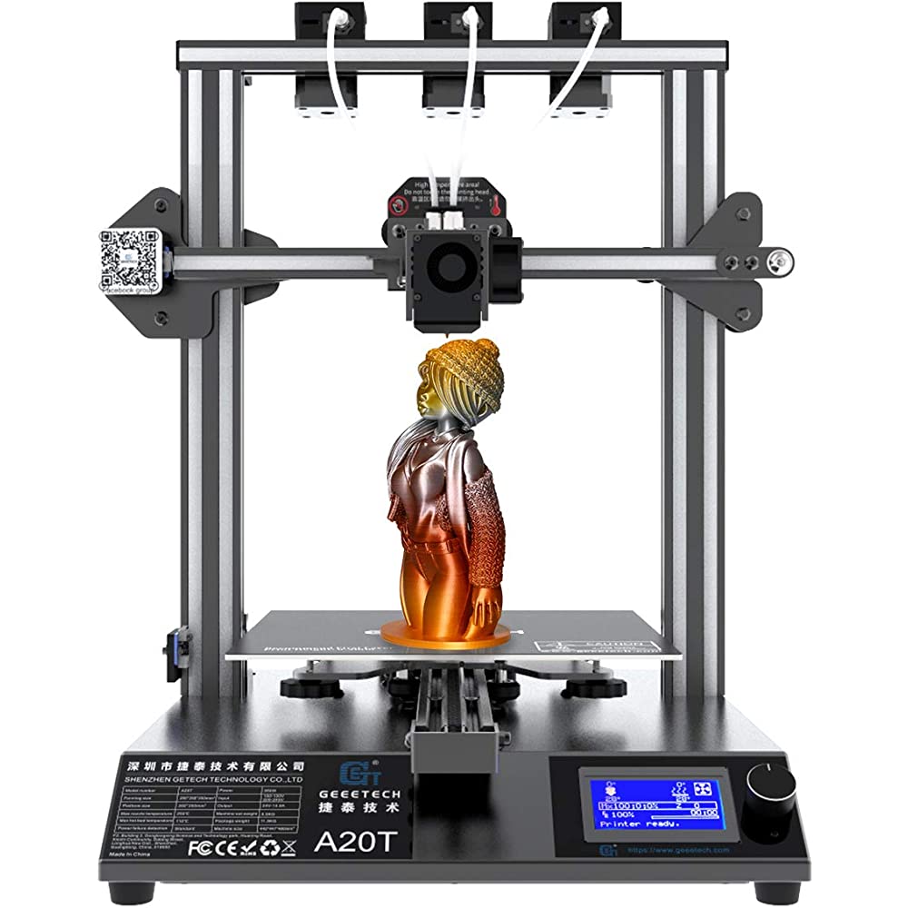 Geeetech A20T Triple Extruder 3D Printer